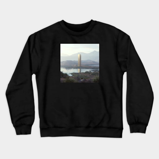 Monolith Crewneck Sweatshirt by THERENDERSHOW